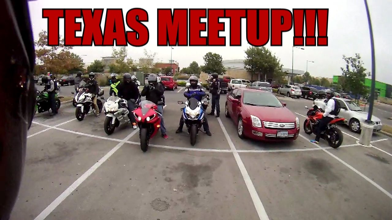 Texas Meetup, Wheelies, Flat Tire!