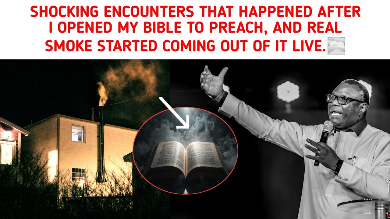 Shocking Encounters After I Opened My Bible to Preach & Smoke Came Out of it Live. _Rev Ajetomobi
