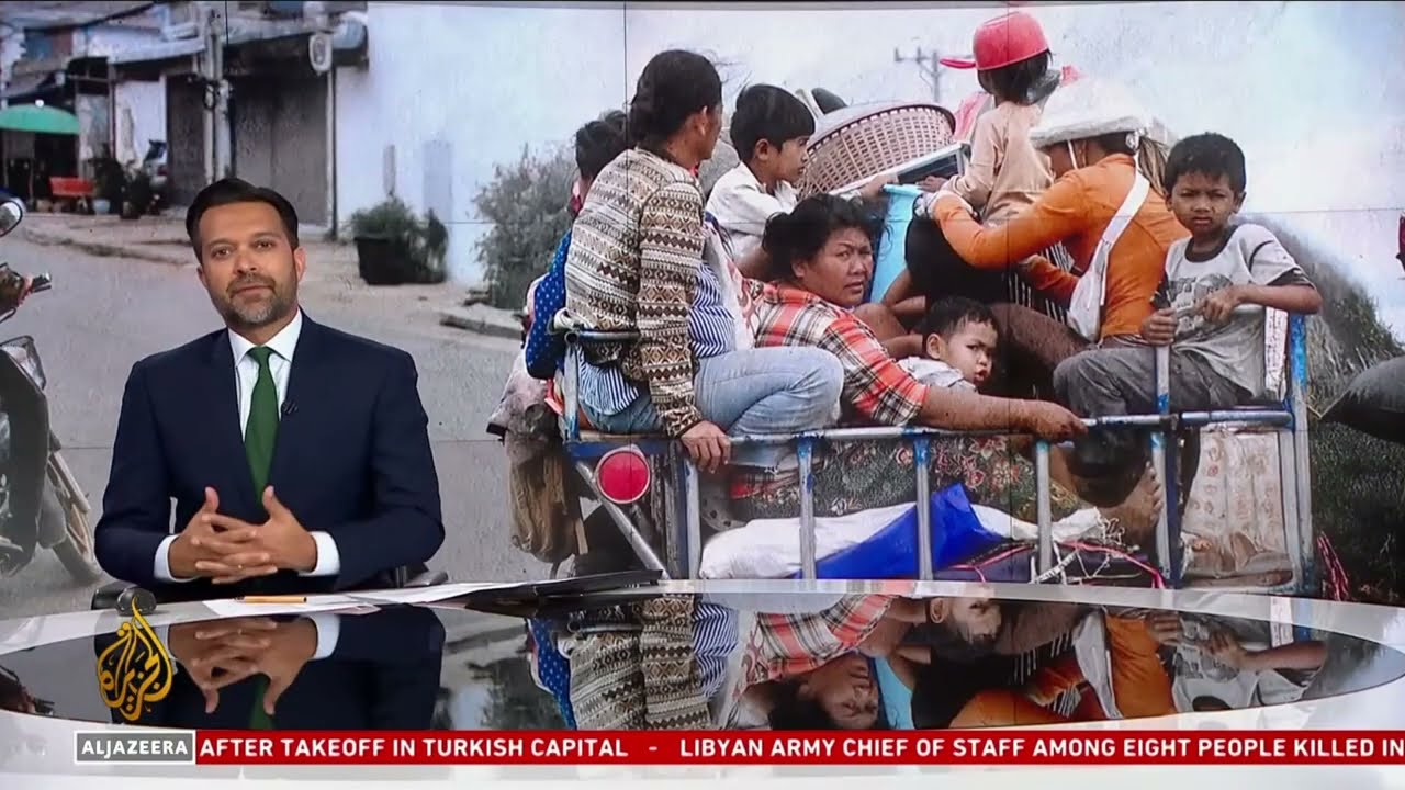 🇶🇦 Al Jazeera English - Выпуск новостей (начало и конец) (24.12.2025)