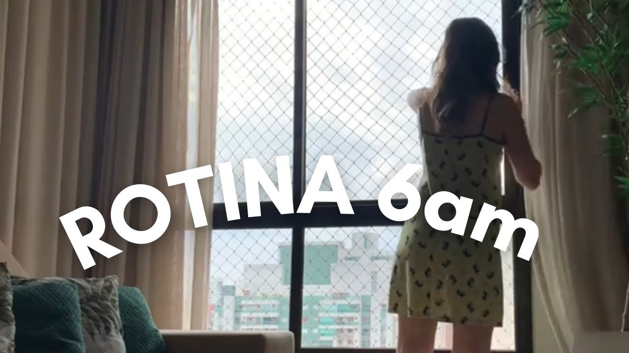 ROTINA 6am | TREINO, DIETA, TRABALHO E TERAPIA