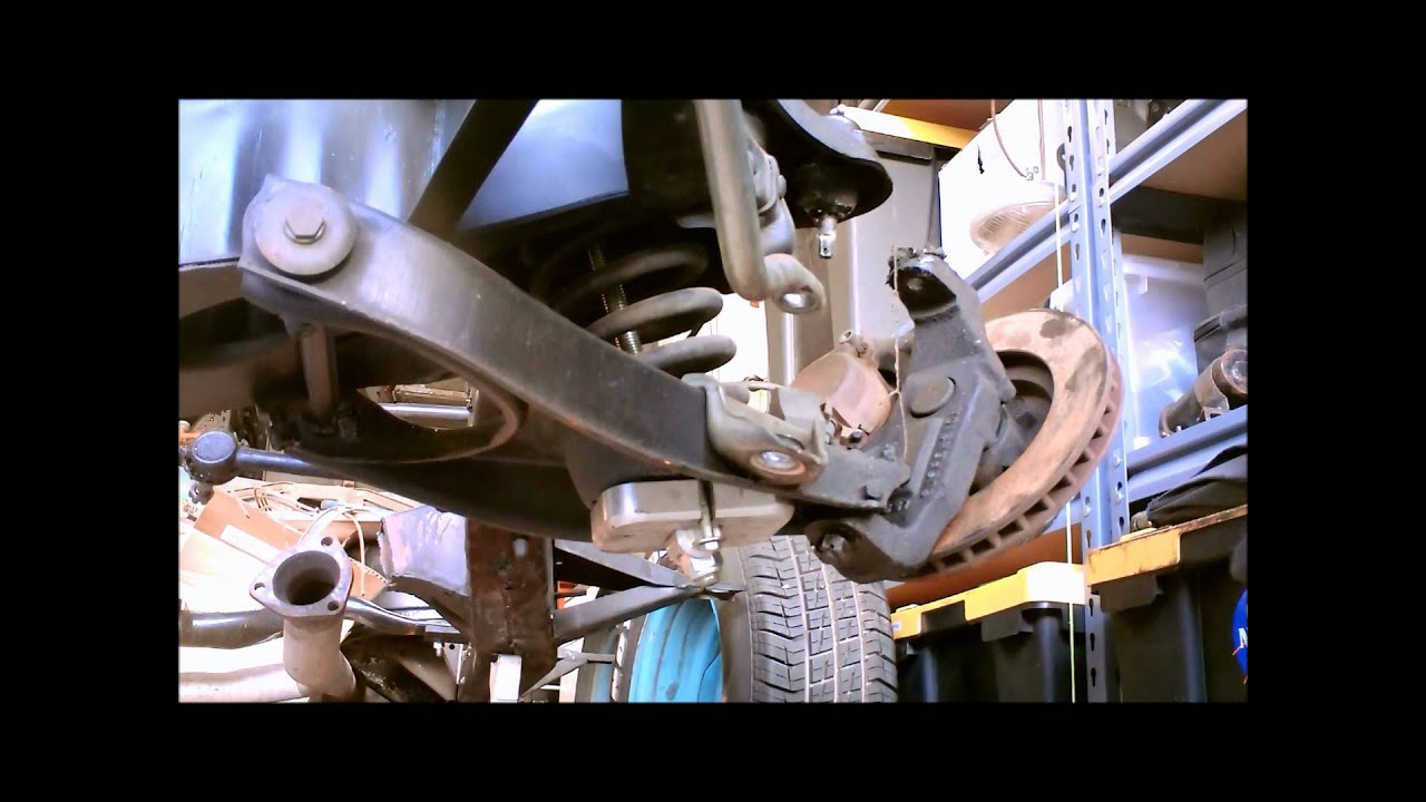 Control Arm and Coil Spring Removal on a 1955-57 Chevrolet