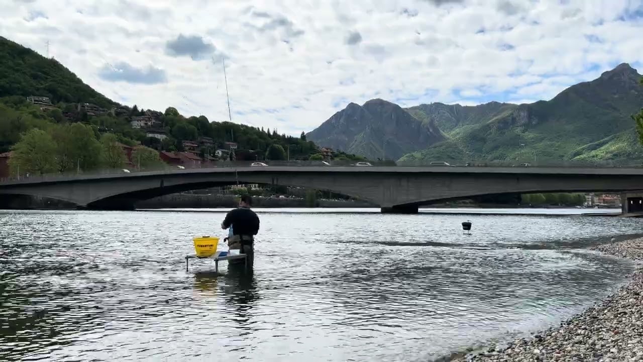 Fishing in Lecco