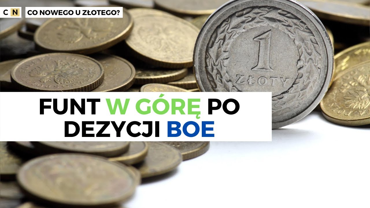 Kurs GBP w g&oacute;rę po decyzji Banku Anglii | Kurs euro, dolara, franka i funta | 06.08
