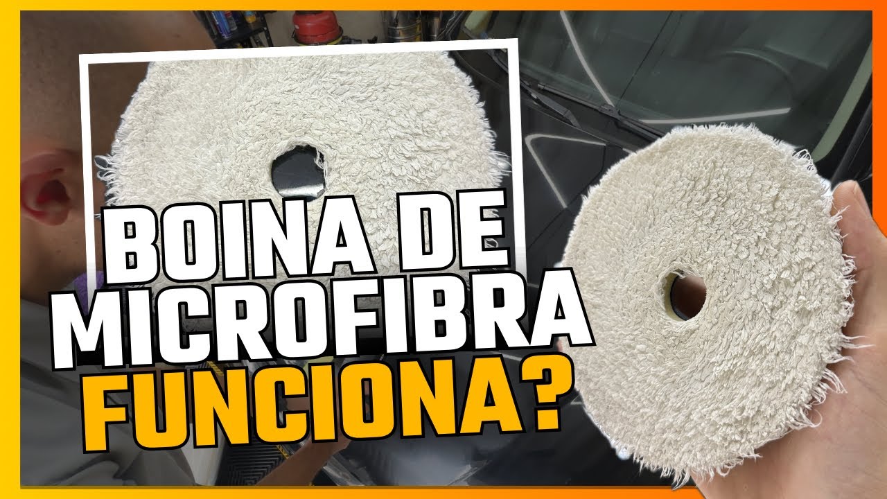 Como fazer polimento com boina de microfibra