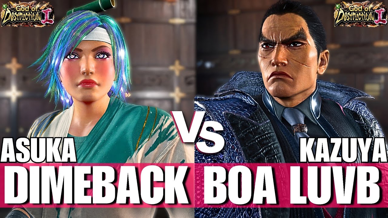 Tekken 8 - Boa Luvb (Kazuya) vs Dimeback (Asuka) | High Level Ranked Matches