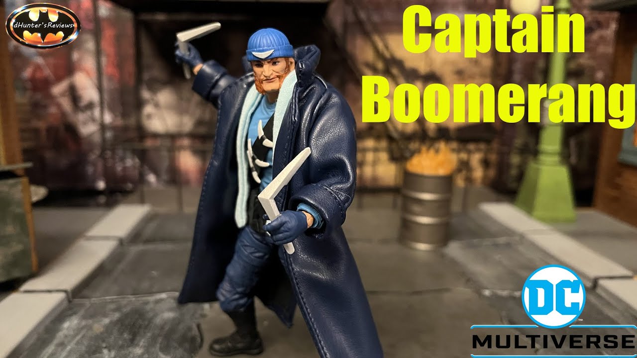 McFarlane DC Multiverse Captain Boomerang Suicide Squad Flash Rogue Action Figure Review