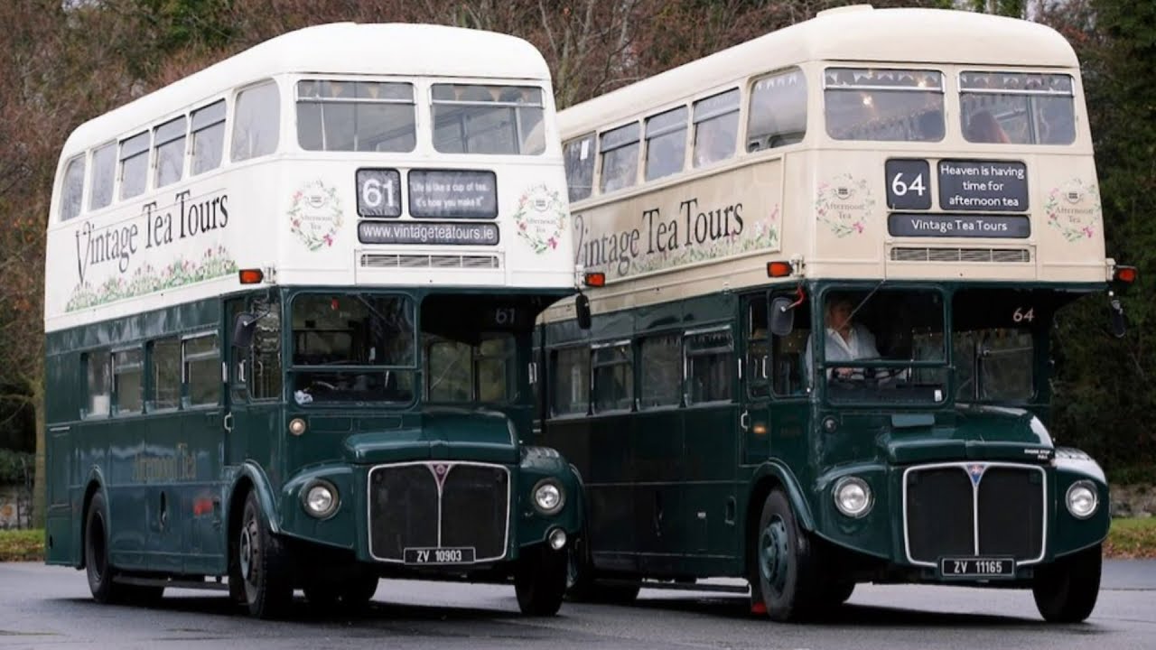 Take a Journey Through Time with Dublin's Old Buses!