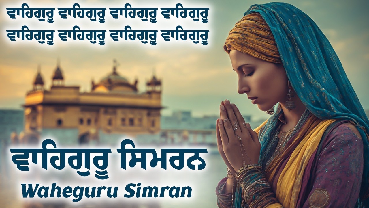 Satnam Waheguru Simran | ਵਾਹਿਗੁਰੂ ਸਿਮਰਨ | Meditation #maditation #wahegurusimran #waheguru #wmkੴ