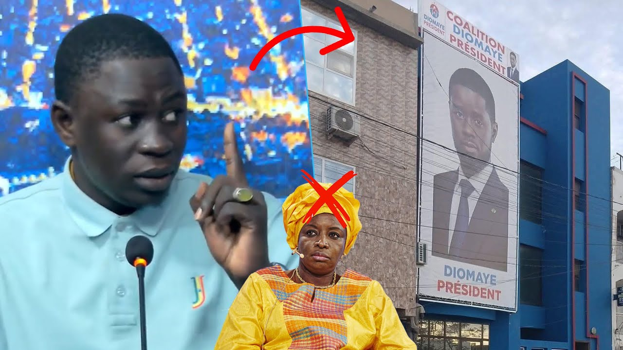 Siège « Diomaye Président » dévoilé : Ousmane Sarr ouvre le feu sur Mimi Touré,  « Diomaye moo ko… »