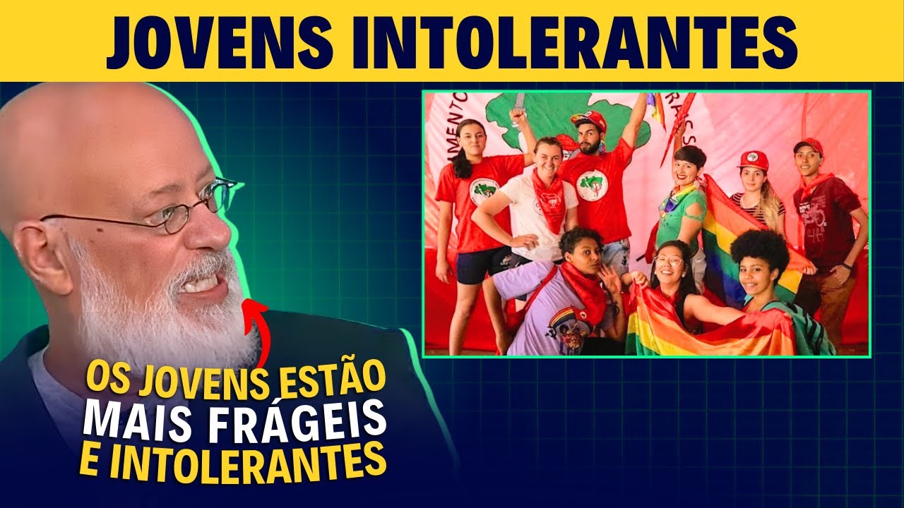Como a ESQUERDA AFETOU os JOVENS Modernos (Pondé faz análise polêmica)