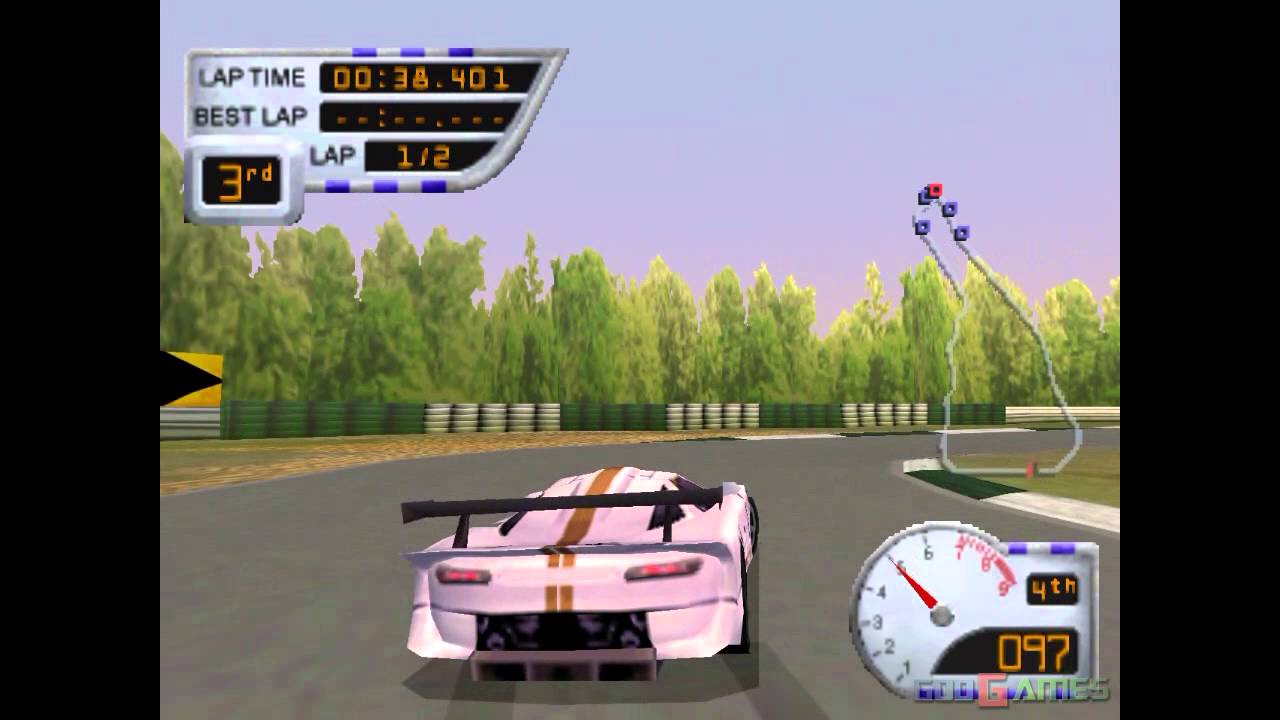 Sports Car GT - Gameplay PSX (PS One) HD 720P (Playstation classics)