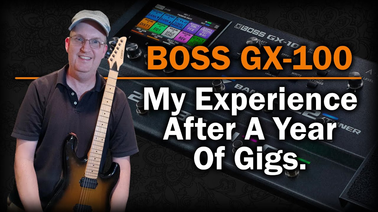 Boss GX-100 — мои впечатления после года концертов