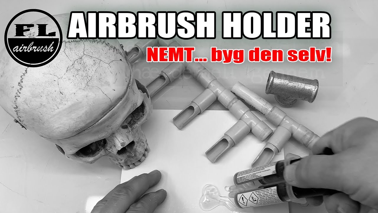 Byg din egen holder til airbrush