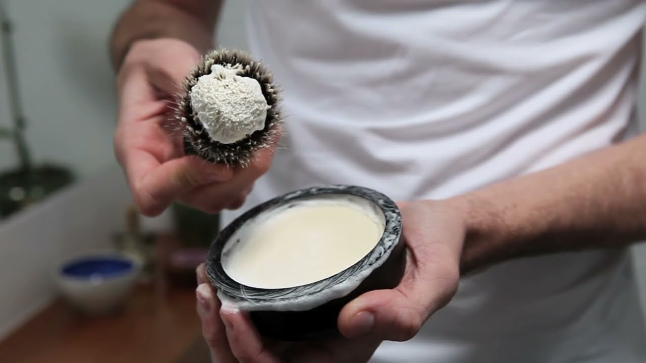 How To Lather A Shave Soap using a Shaving Brush