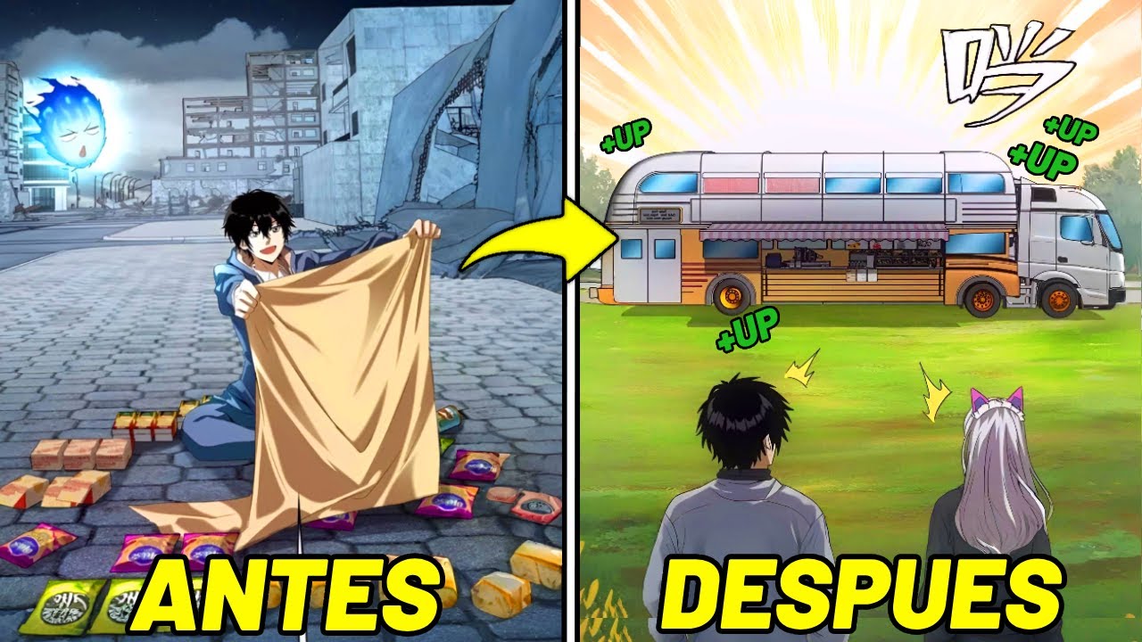 📛(1-4)PERDEDOR VENDE COMIDA EN UN APOCALIPSIS PARA VOLVER A SU MUNDO ResumenManhwa📛