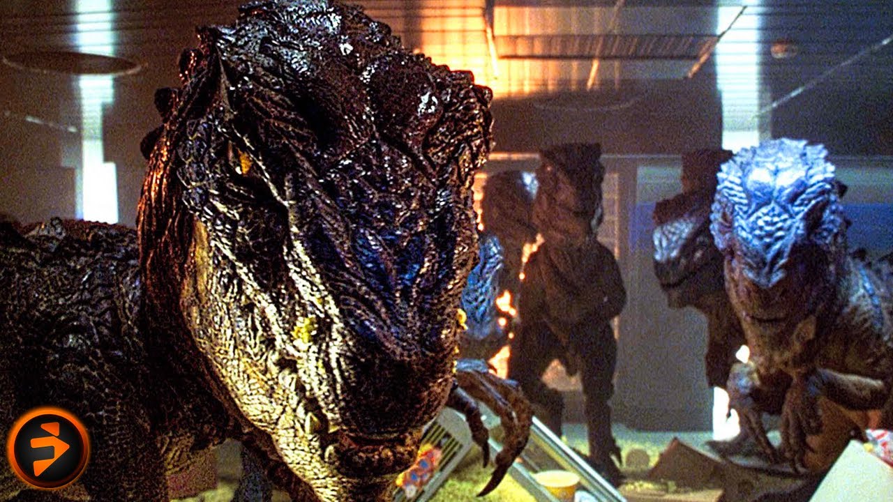 The Baby Godzillas Attack | GODZILLA (1998)