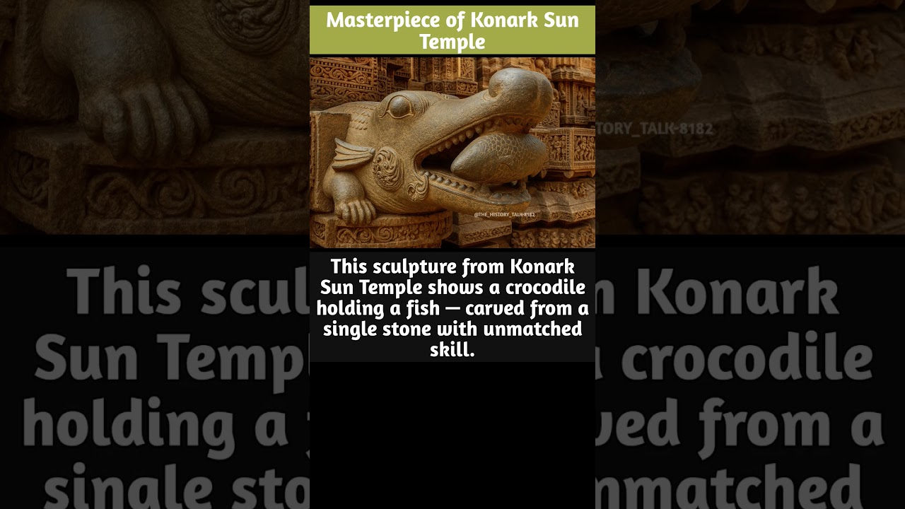 Masterpiece of Konark Sun Temple #facts #history #architecture