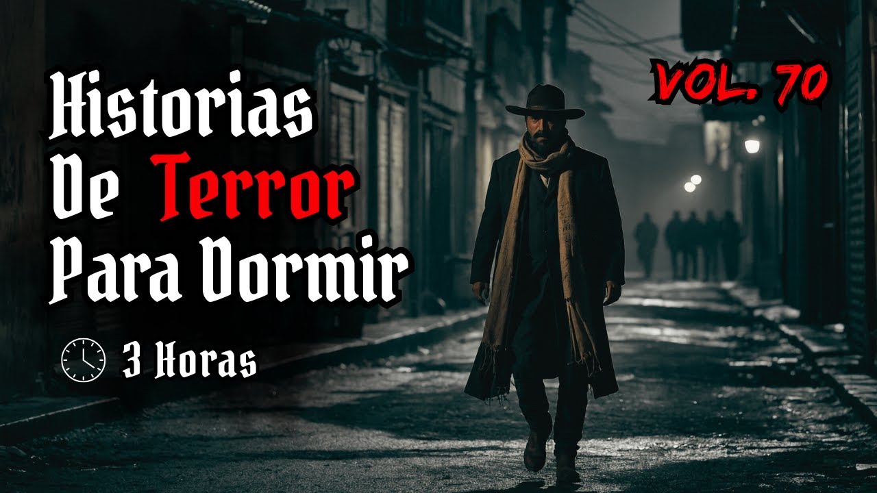 3 Horas de Historias de Terror Con Sonido de la Lluvia Para Dormir | Pantalla Oscura | Ep. 70