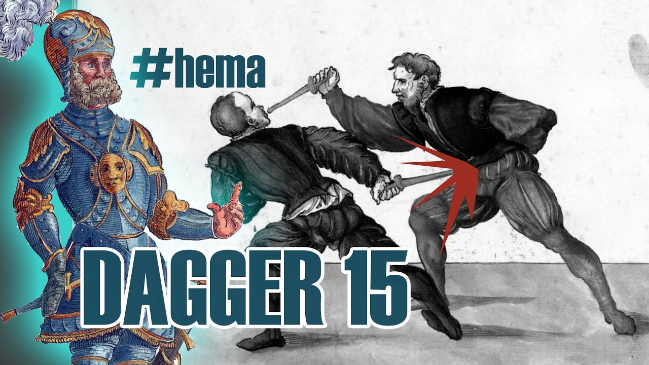 Paulus Hector Mair - Historical #Dagger fencing play No.15 - HEMA