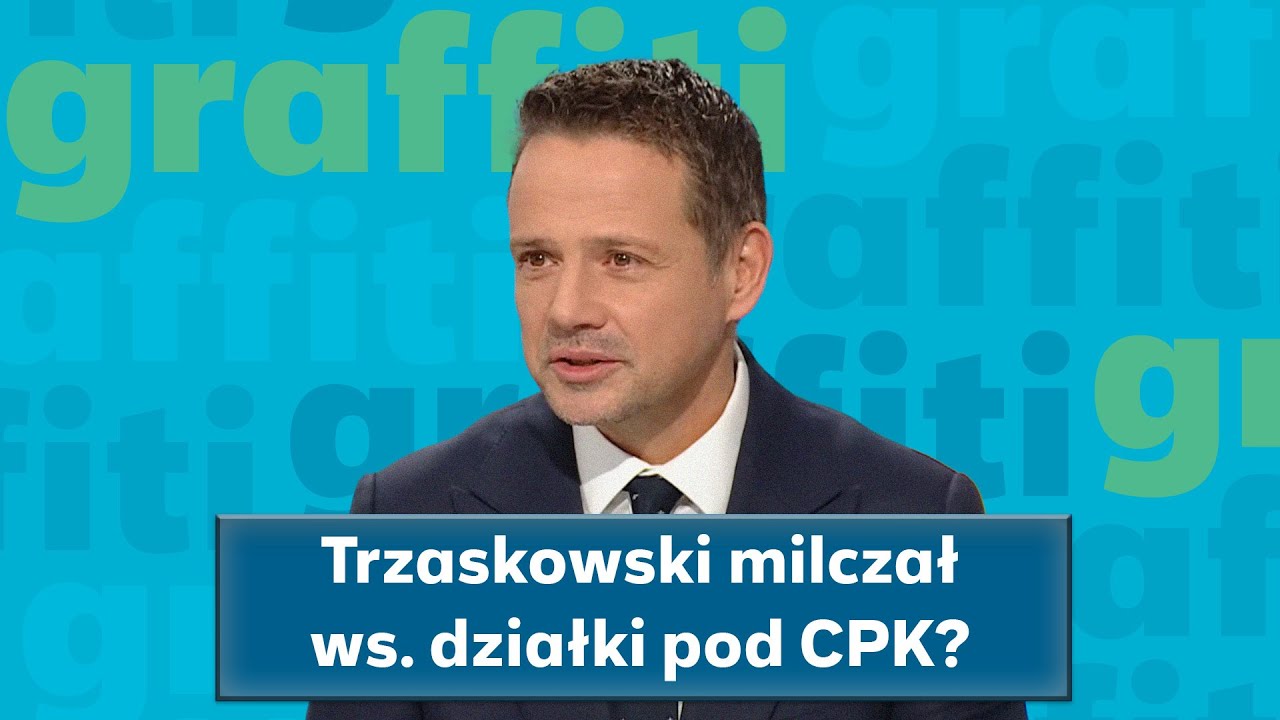 Trzaskowski milczał ws. działki pod CPK? Jest odpowiedź na zarzuty PiS