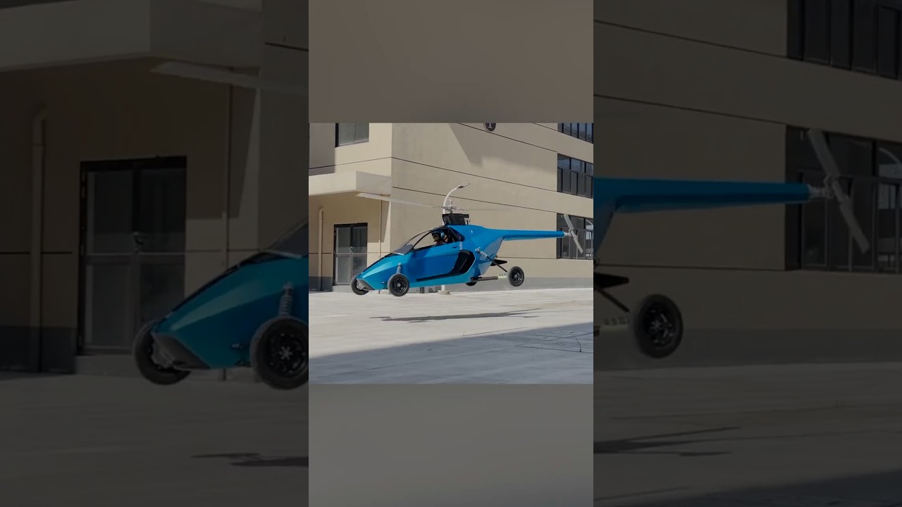 This Helicopter Car is Mind-blowing😱