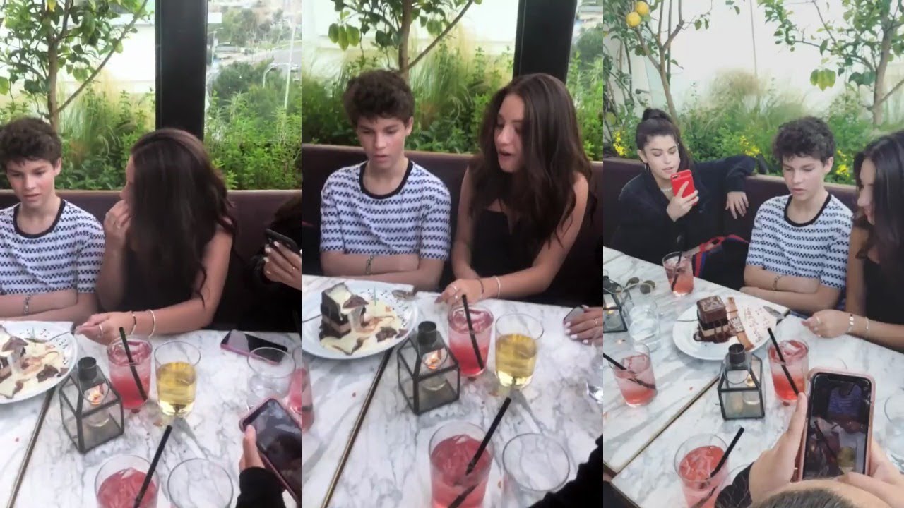 Mackenzie Ziegler with rumored boyfriend Hayden Summerall on birthday