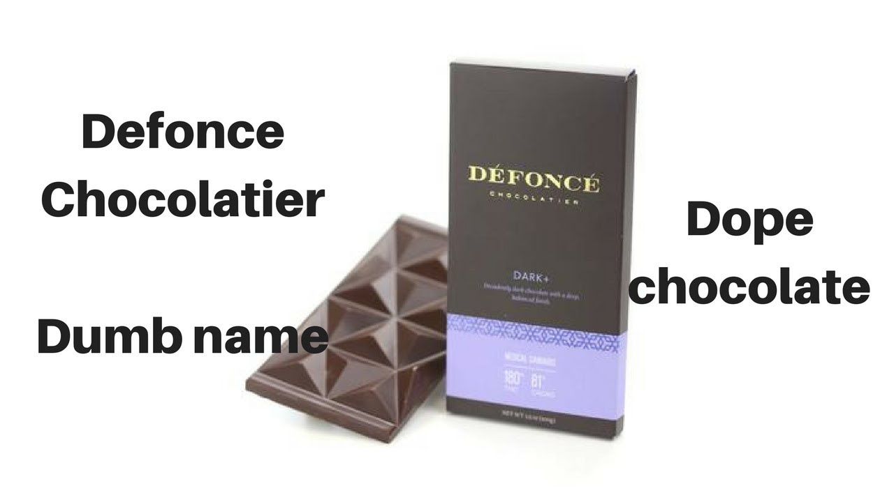 The best weed chocolate: Defonce Chocolatier Dark 90 mg Review