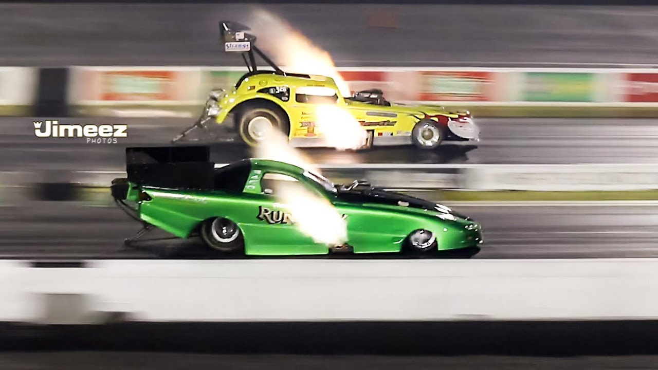 FLAMING NITRO! NITRO F/C VS NITRO ALTERED MATCHUP AT RT 66 CLASSIC!