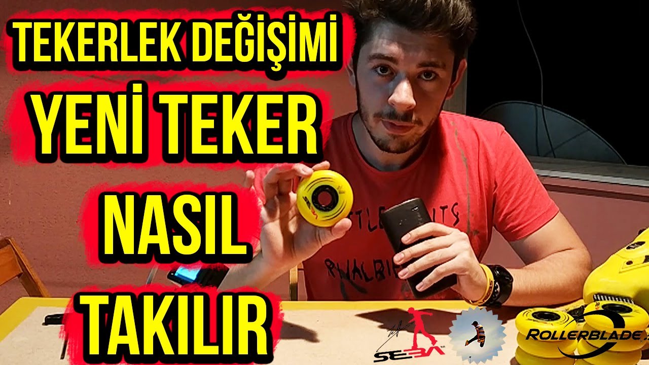 Paten Tekerleği Nasıl Çıkarılır ve Takılır? Yeni Paten Tekerleği Aldım - Paten Dersleri
