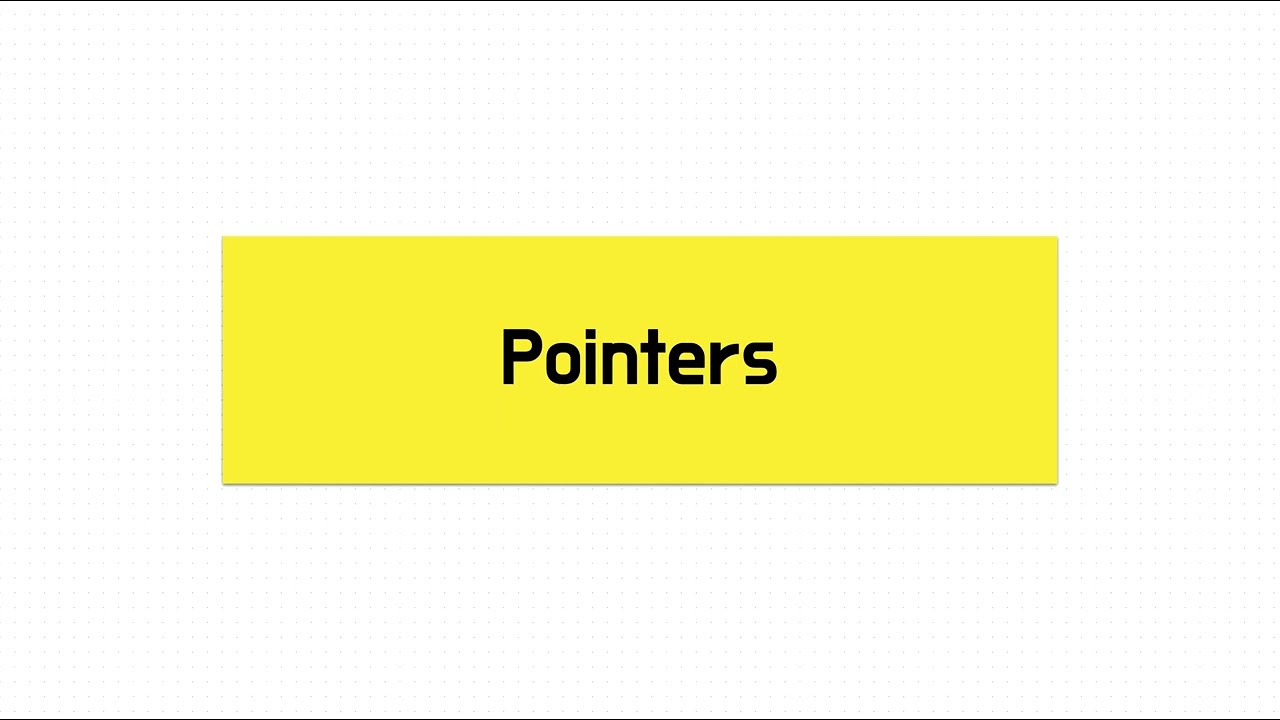 Pointers | Coding Interviews and Computer Science