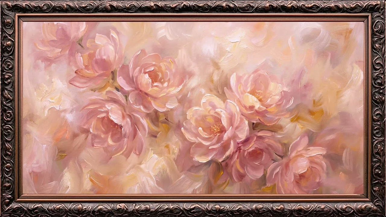 Still Life Hydrangea Frame TV Art | Beautiful Flowers Art for Your TV | 4K