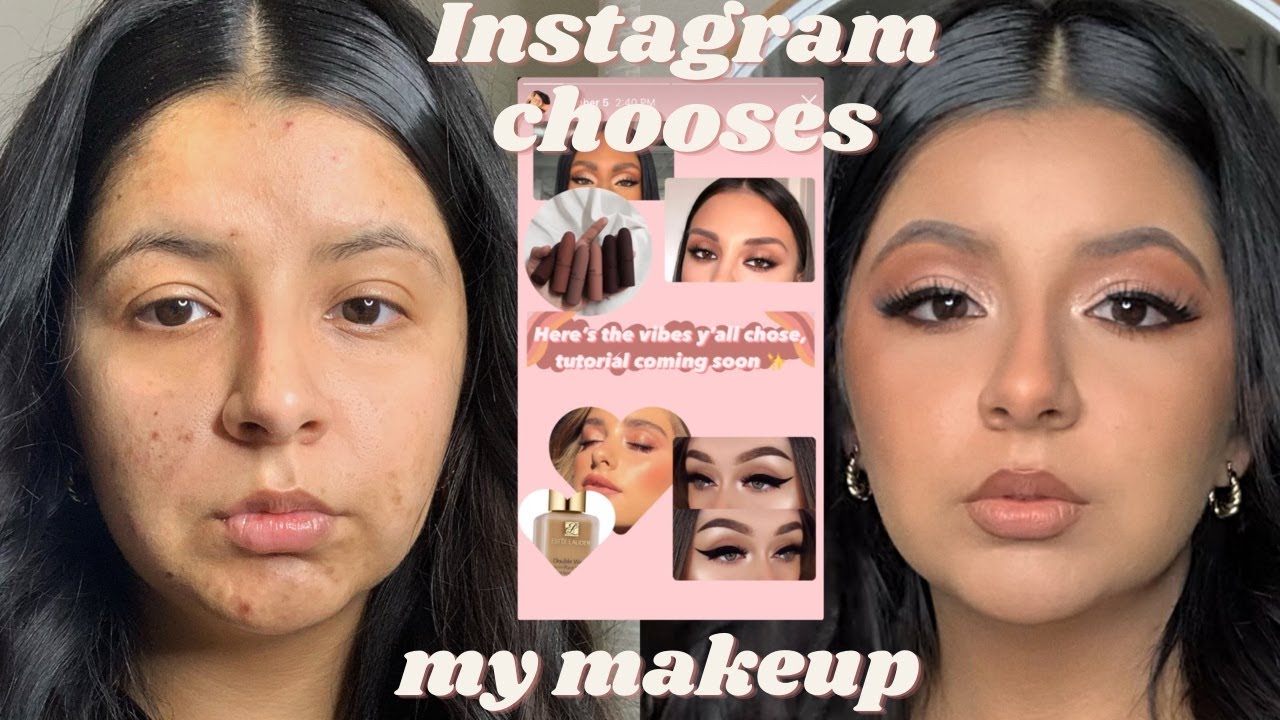 GRWM: INSTAGRAM CHOOSES MY MAKEUP LOOK | Zoey