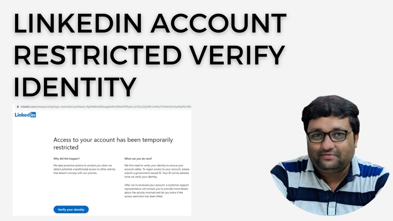 LinkedIn Account Restricted Verify Identity | How to solve LinkedIn Temporarily Restricted Issue