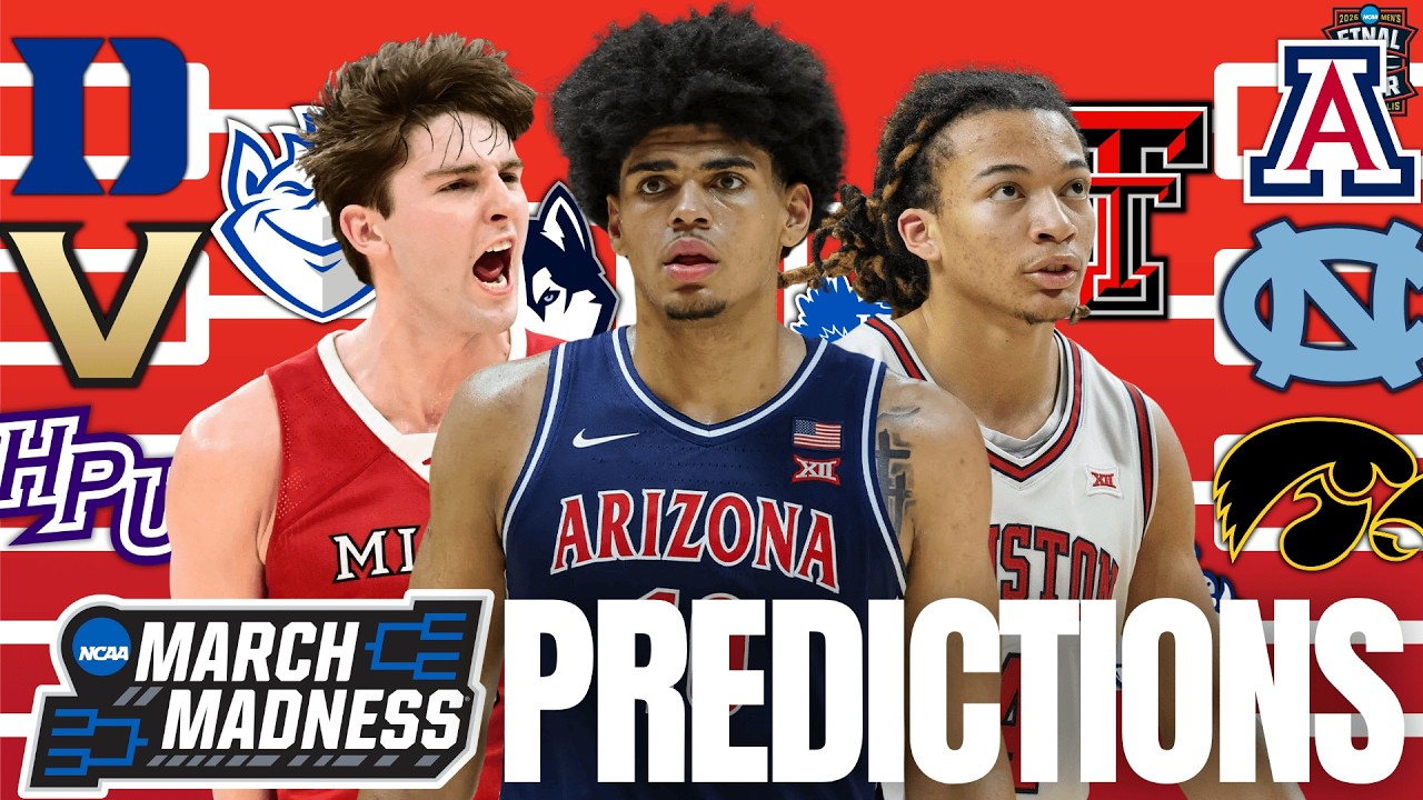 Predicting EVERY Game if March Madness Started Today | NEW 2026 NCAA Tournament Bracketology (ESPN)