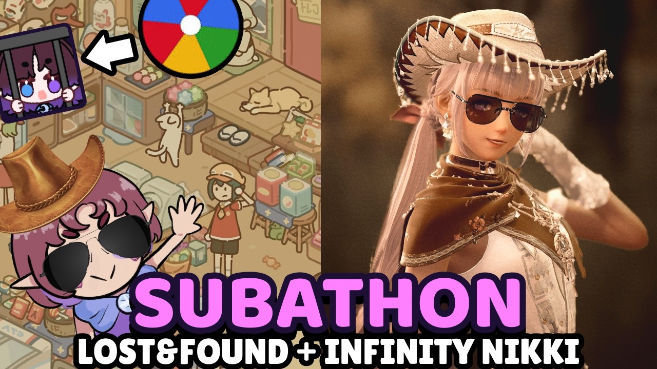 [DROPS] SUBATHON HYPE!! 2.3 styling, outfit requests, exploring🥚⏰ cozy games sesh 🖤 #infinitynikki
