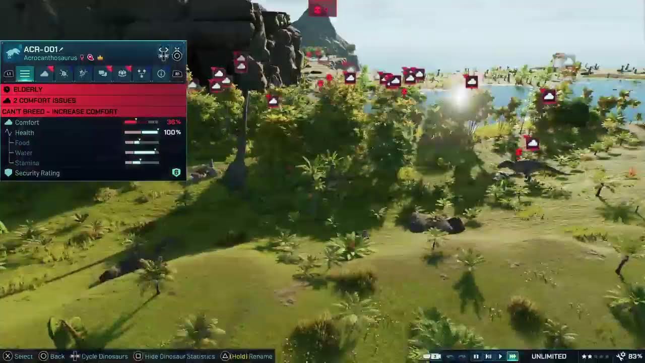 Jurassic World Evolution 3 terrain scaping