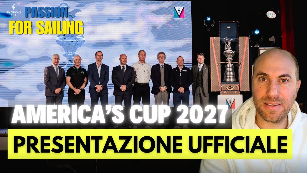 AMERICA'S CUP 2027 Napoli | Presentazione ufficiale team e programma