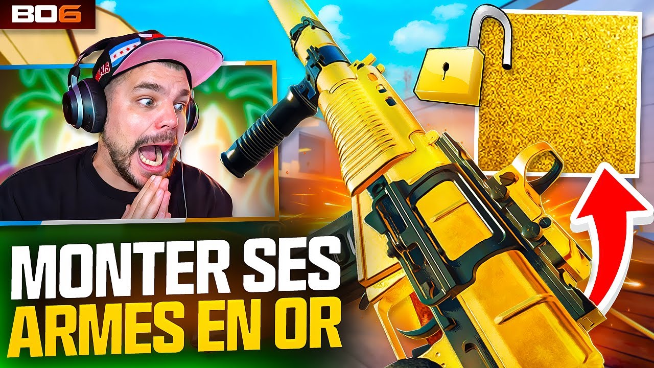 BLACK OPS 6 - AVOIR SES ARMES EN OR FACILEMENT !