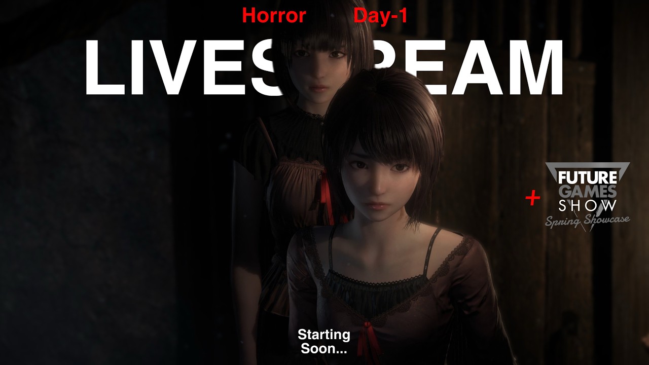 HORROR day-1 LIVESTREAM: 'Fatal Frame II: Crimson Butterfly' 🔥