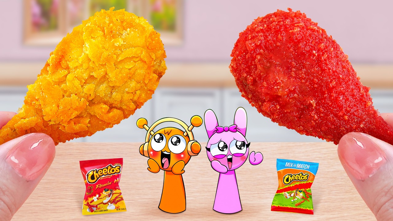 Top 1 Fast Food 💖 How To Cook Miniature Fried Chicken Drumsticks Best Recipes 🍗 Sunny Tiny Food