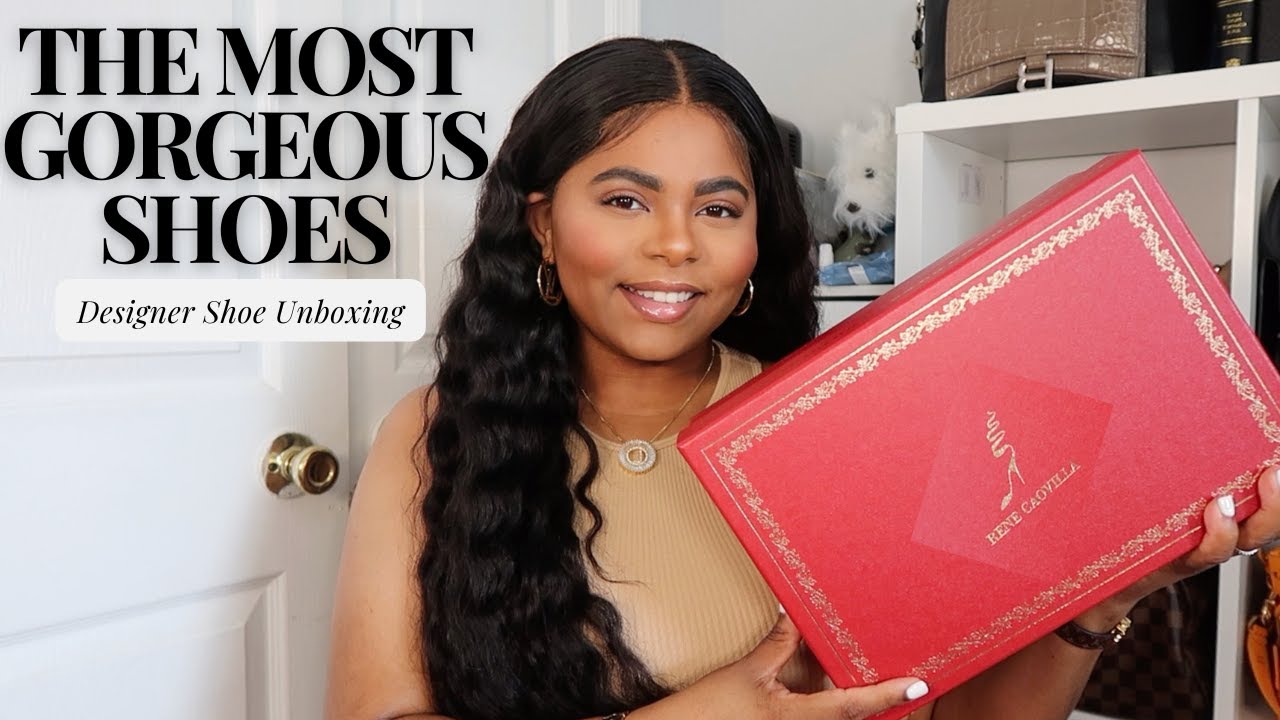 Rene Caovilla Juniper Sandal | Designer Shoe Unboxing