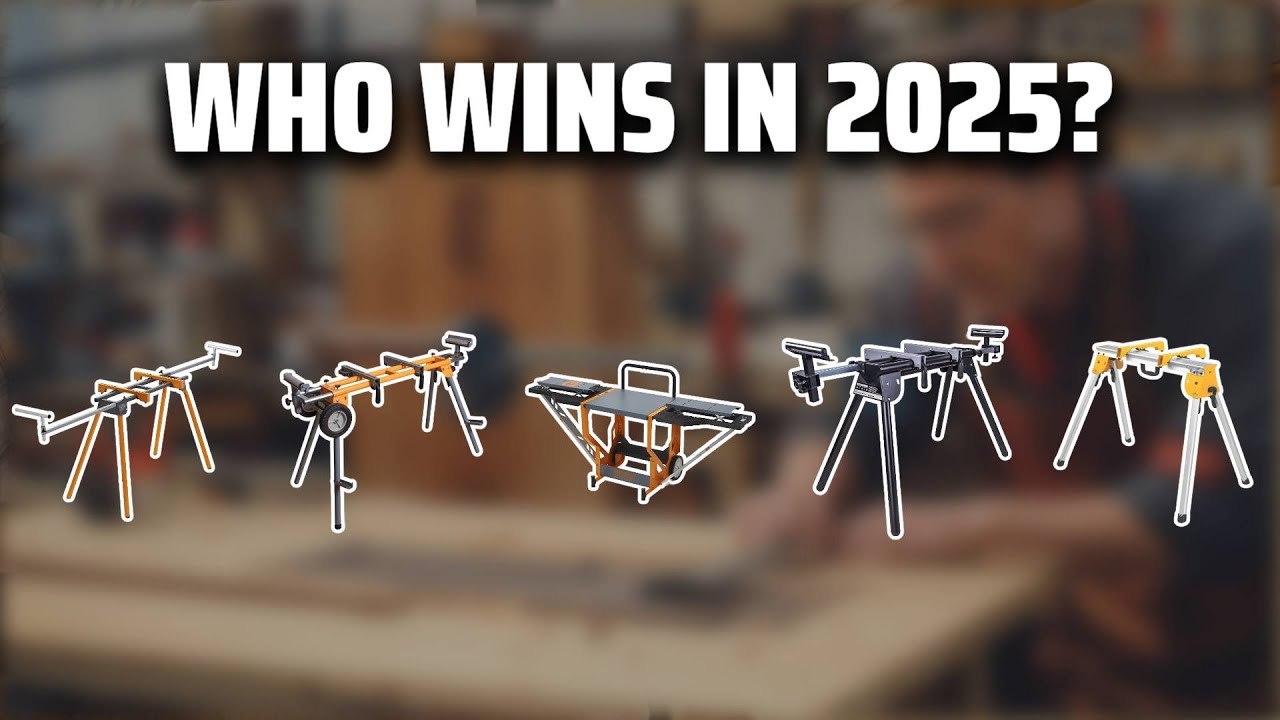 The Top 5 Best Miter Saw Stand in 2025 - Must Watch Before Buying!