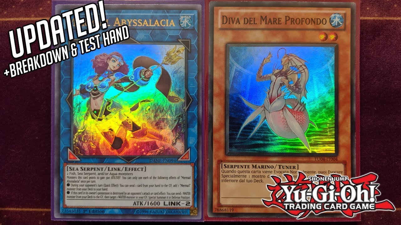 Yu-Gi-Oh! In-Depth Atlantean Mermail Deck Profile + Breakdown & Test Hand! (November 2019)
