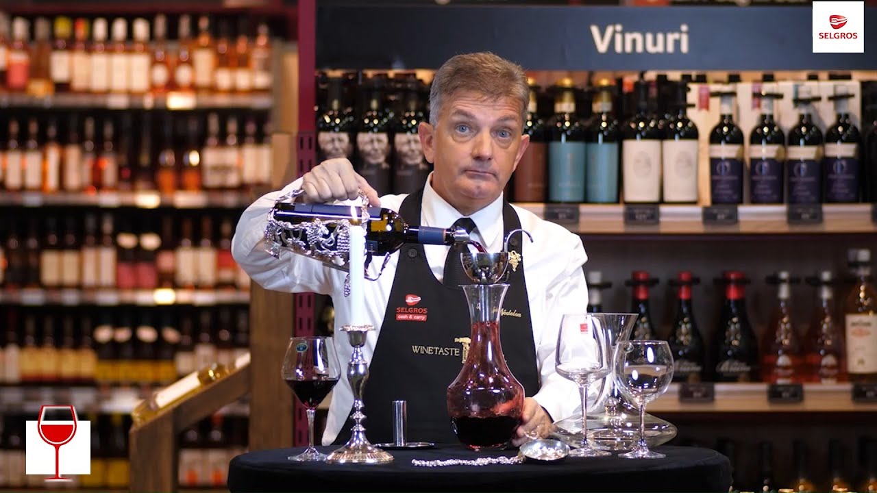 Tainele Vinului - Aerarea si decantarea