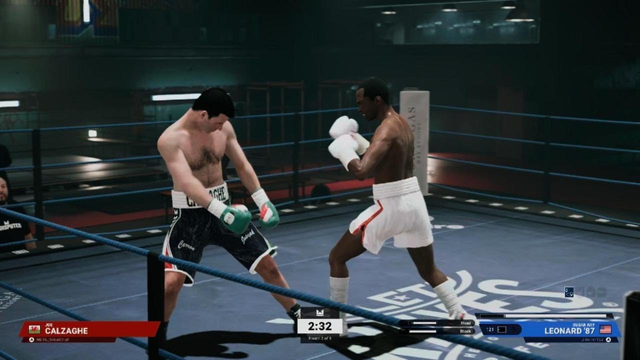 Undisputed Joe Versus Sugar Ray.