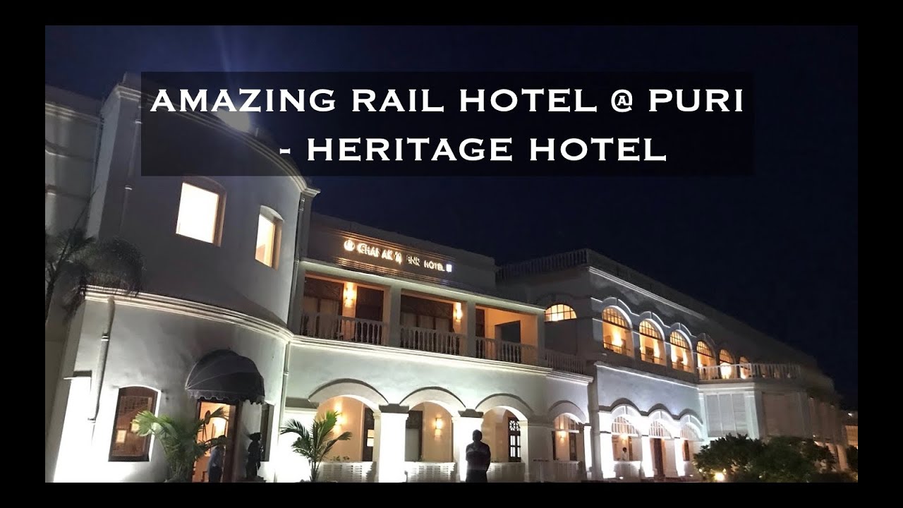Amazing Rail Hotel in Puri with Pool &AC | Room video| Chanakya BNR Hotel | Only Heritage hotel
