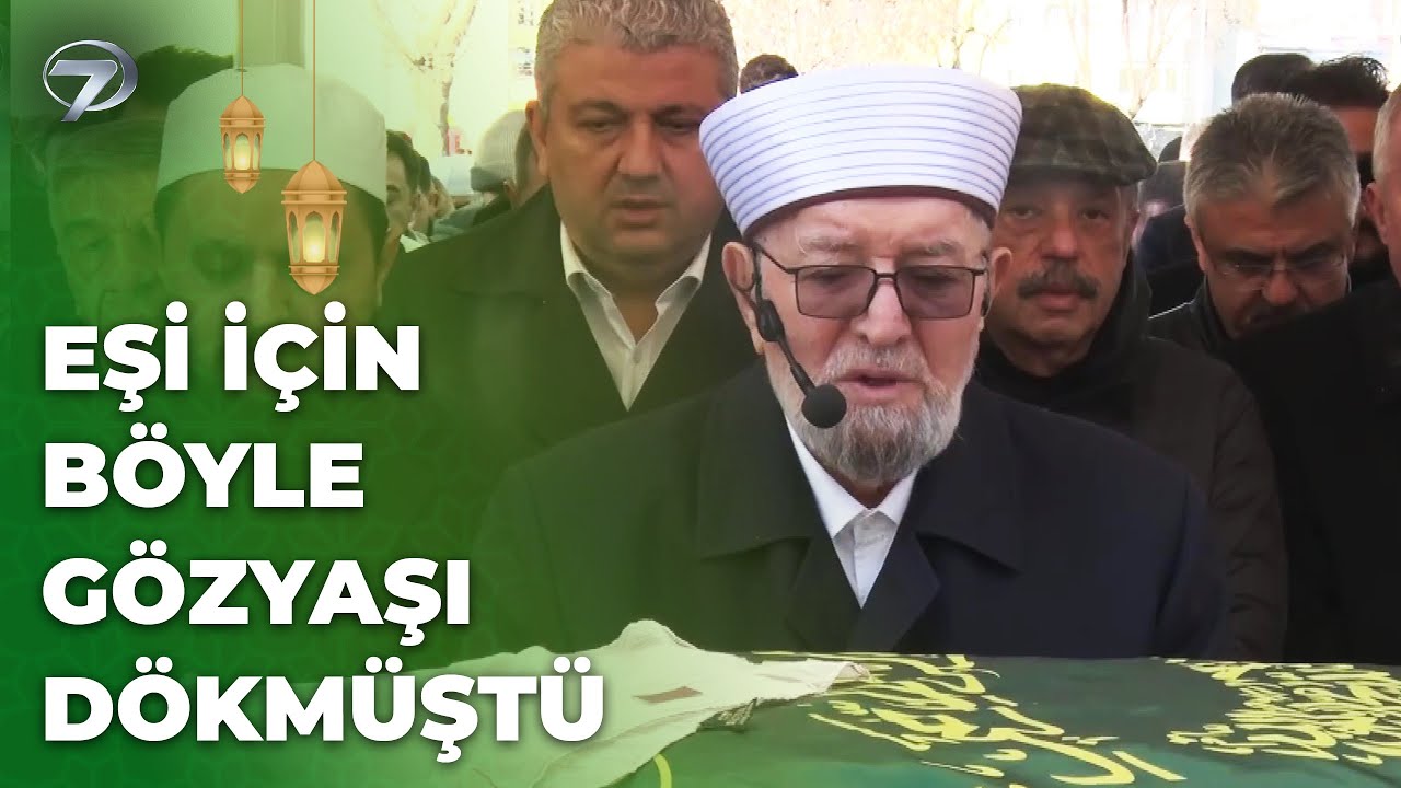Necmettin Nursaçan Hocamız 67 Yıllık Eşini Gözyaşlarıyla Ebediyete Uğurladı