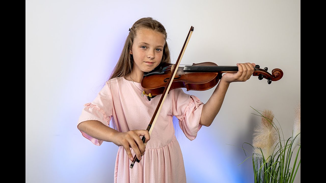 Oliwia Dziedzic - Aria z Kantaty Chłopskiej - skrzypce