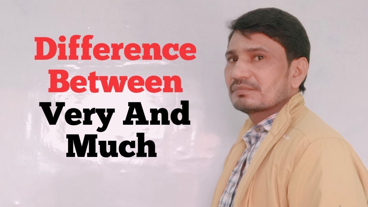 Difference Between Very And Much//#video #viral