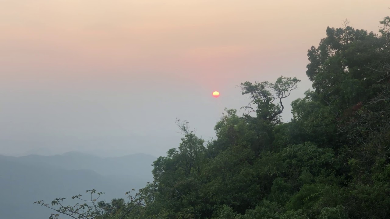 Sunset @Bisle forest near Kukke Subramanya